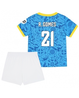 Wolves Rodrigo Gomes #21 Maglia Gara Terza Repliche 2025-26 Bambino Maniche Corte